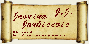 Jasmina Jankićević vizit kartica
